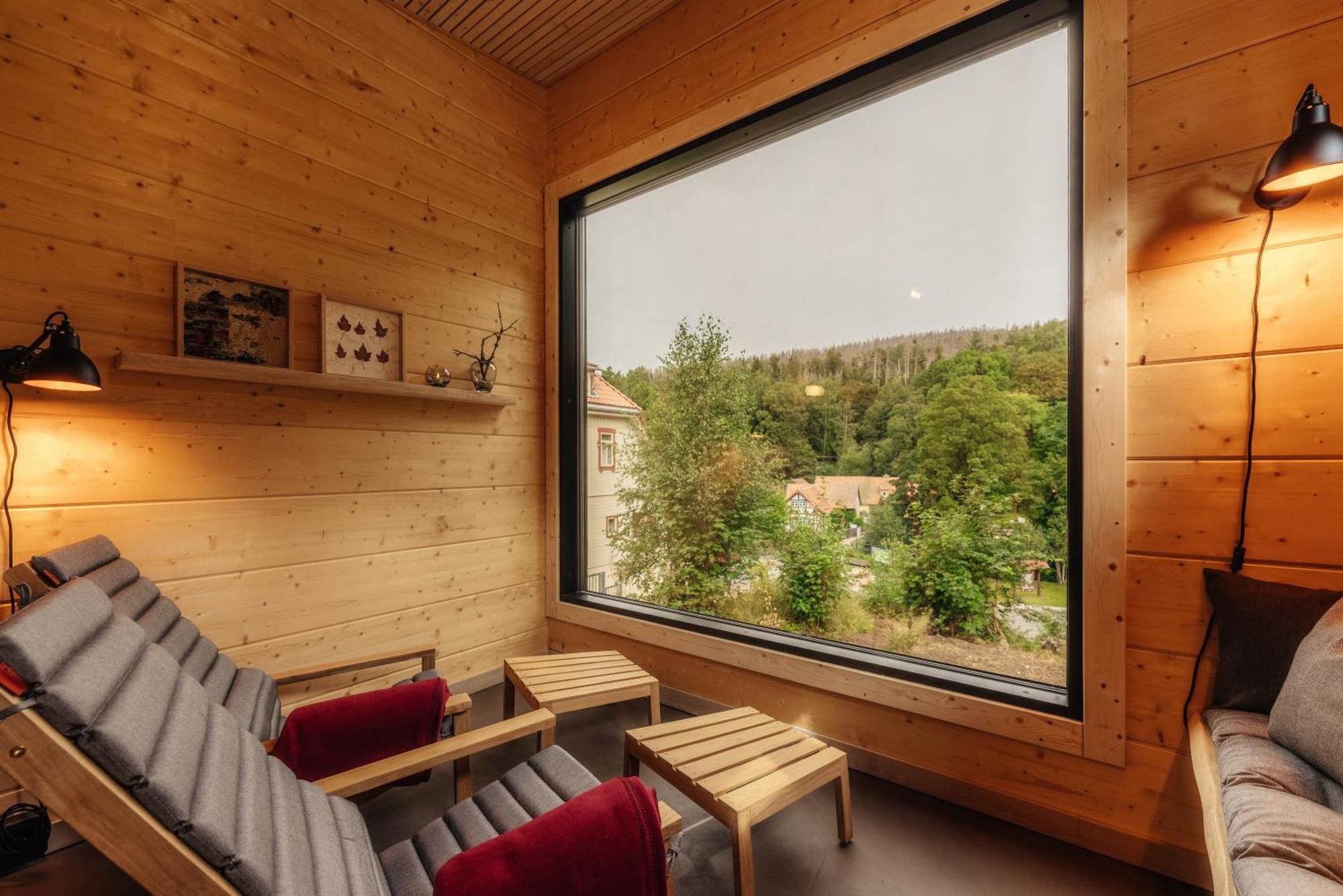 Hotel Villa Bodeblick Ширке Экстерьер фото