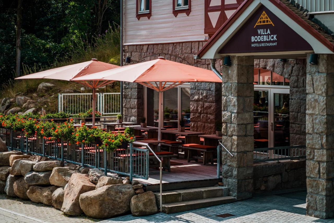 Hotel Villa Bodeblick Ширке Экстерьер фото